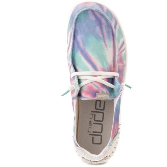 HEY DUDE WENDY RISE PLATFORM CANDY TIE DYE - Picture 3 of 6